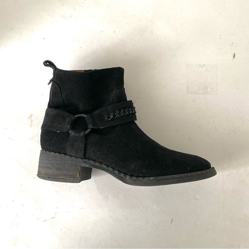 Gentle Souls by Kenneth Cole Women’s Binta Suede Leather Shoes US 7 Biker Boho - Picture 14 of 14